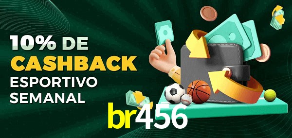 10% de bônus de cashback na br456